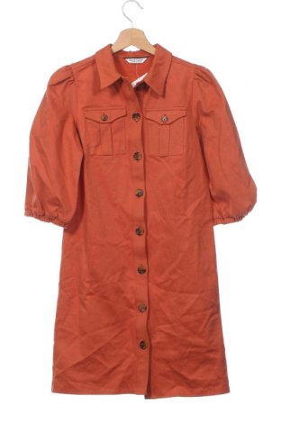 Šaty  NA-KD, Velikost XS, Barva Oranžová, Cena  1 565,00 Kč