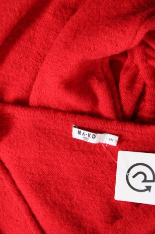 Šaty  NA-KD, Velikost S, Barva Červená, Cena  334,00 Kč