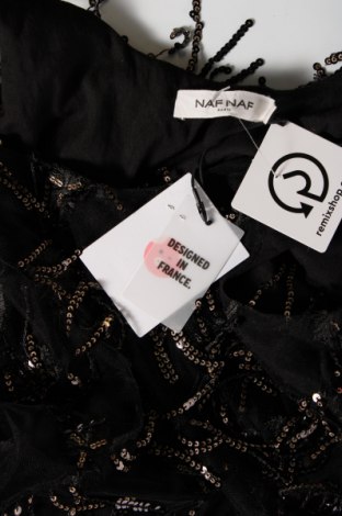 Šaty  Naf Naf, Veľkosť XS, Farba Čierna, Cena  72,16 €