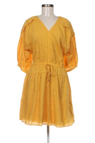 Kleid Naf Naf, Größe M, Farbe Gelb, Preis 30,06 €