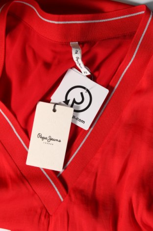 Šaty  Pepe Jeans, Veľkosť XS, Farba Červená, Cena  28,92 €