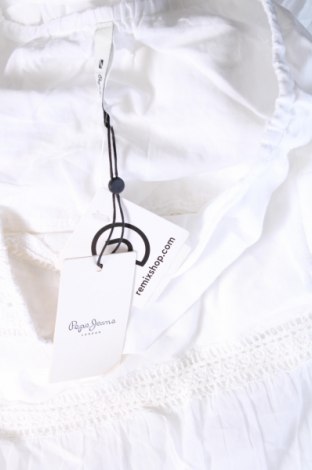 Kleid Pepe Jeans, Größe L, Farbe Weiß, Preis 96,39 €