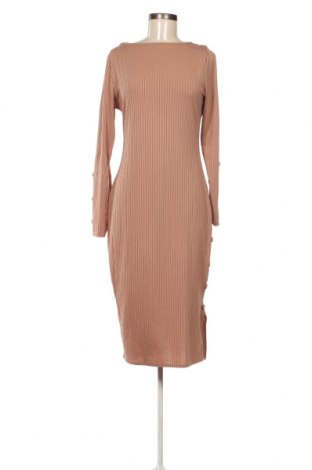 Φόρεμα Pretty Little Thing, Μέγεθος L, Χρώμα  Μπέζ, Τιμή 9,69 €