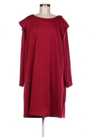 Φόρεμα Rock Your Curves by Angelina Kirsch, Μέγεθος 3XL, Χρώμα Κόκκινο, Τιμή 15,61 €