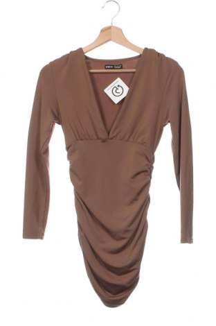Kleid SHEIN, Größe XS, Farbe Braun, Preis 5,94 €