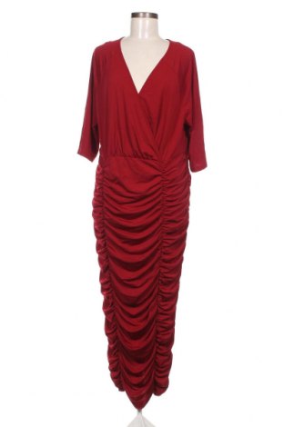 Kleid SHEIN, Größe 4XL, Farbe Rot, Preis 12,11 €