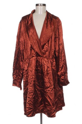 Šaty  SHEIN, Veľkosť 4XL, Farba Oranžová, Cena  9,86 €