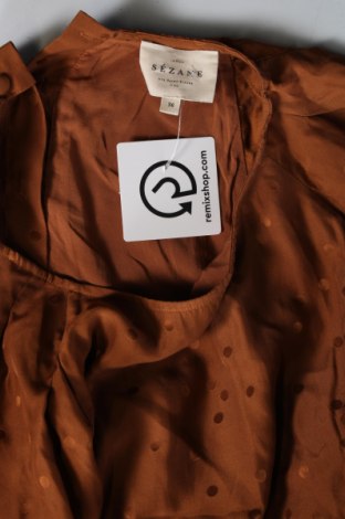 Kleid Sezane, Größe S, Farbe Braun, Preis 90,46 €