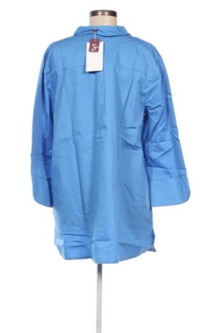 Kleid Sheego, Größe XXL, Farbe Blau, Preis 43,98 €