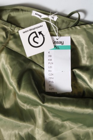 Šaty  Sinsay, Veľkosť XL, Farba Zelená, Cena  23,53 €