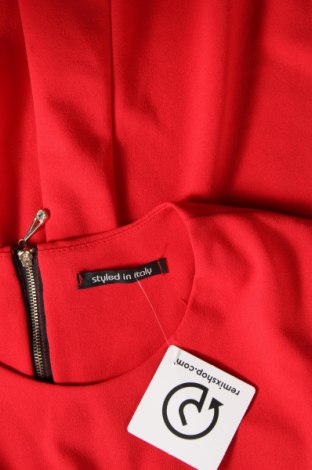Φόρεμα Styled In Italy, Μέγεθος M, Χρώμα Κόκκινο, Τιμή 14,83 €