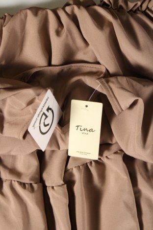 Kleid TINA, Größe M, Farbe Beige, Preis 23,71 €