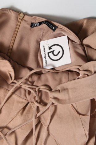 Šaty  Zara, Veľkosť S, Farba Béžová, Cena  17,36 €