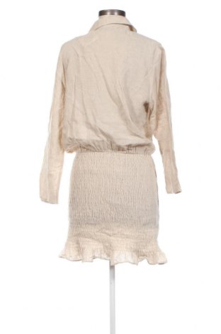 Kleid Zara, Größe L, Farbe Beige, Preis 14,00 €