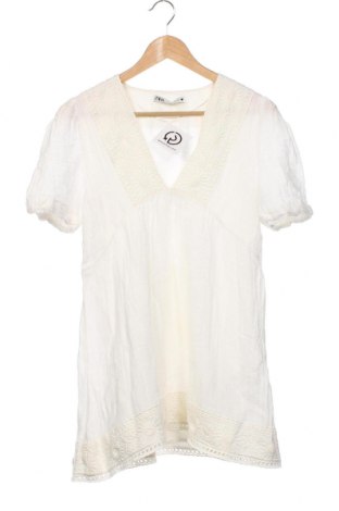 Рокля Zara, Размер XS, Цвят Бял, Цена 16,18 лв.