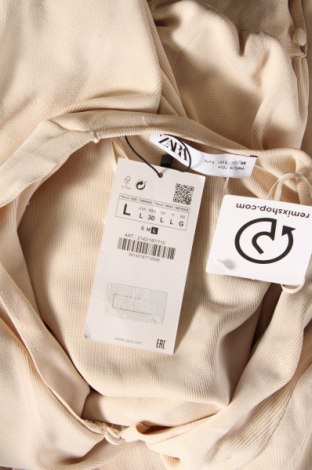 Φόρεμα Zara, Μέγεθος L, Χρώμα Εκρού, Τιμή 28,58 €