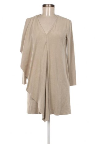 Kleid Zara, Größe M, Farbe Beige, Preis 5,26 €