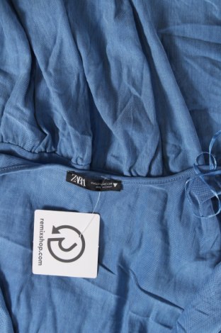 Kleid Zara, Größe L, Farbe Blau, Preis 18,79 €