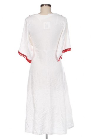Kleid Zara, Größe S, Farbe Weiß, Preis 23,66 €