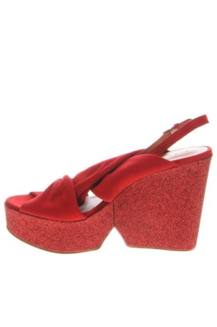 Sandále Clergerie, Veľkosť 39, Farba Červená, Cena  396,39 €