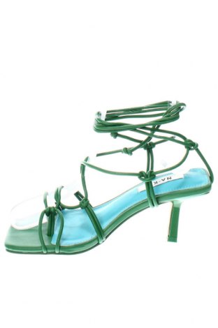 Sandály NA-KD, Velikost 36, Barva Zelená, Cena  539,00 Kč