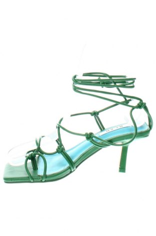 Sandale NA-KD, Mărime 37, Culoare Verde, Preț 76,48 Lei