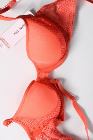 Сутиен Calvin Klein, Размер S, Цвят Оранжев, Цена 83,66 лв.
