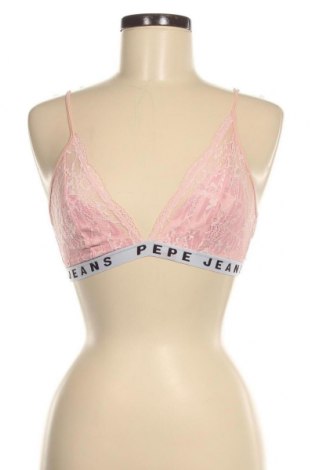 Сутиен Pepe Jeans, Размер M, Цвят Розов, Цена 48,06 лв.