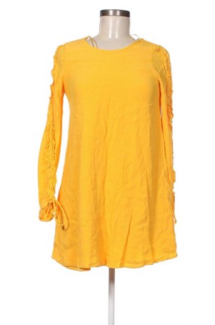 Туника Zara Trafaluc, Размер S, Цвят Жълт, Цена 32,88 лв.