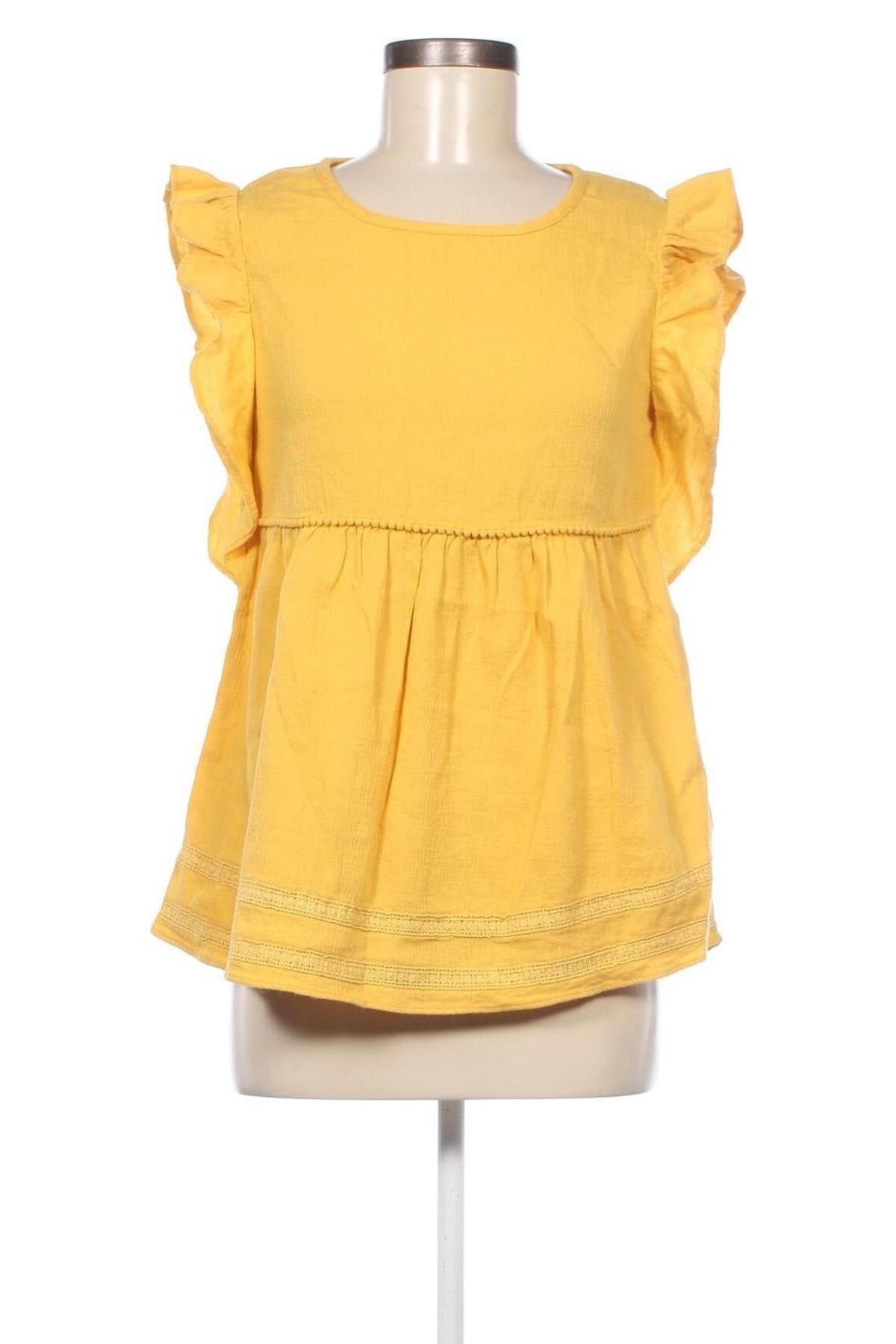 Блуза за бременни, Размер S, Цвят Жълт, Цена 31,00 лв.