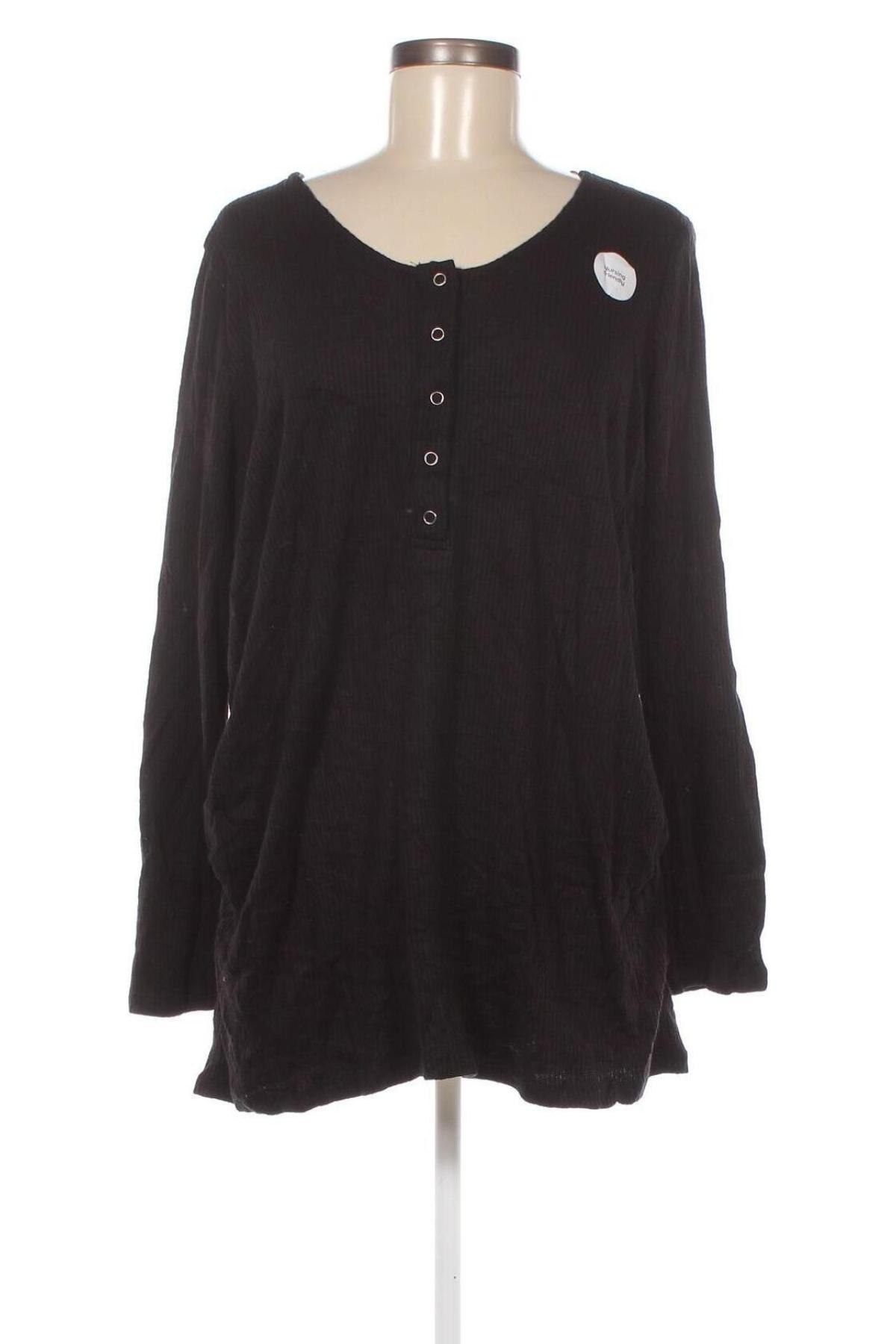Блуза за бременни Anko, Размер XXL, Цвят Черен, Цена 29,14 лв.