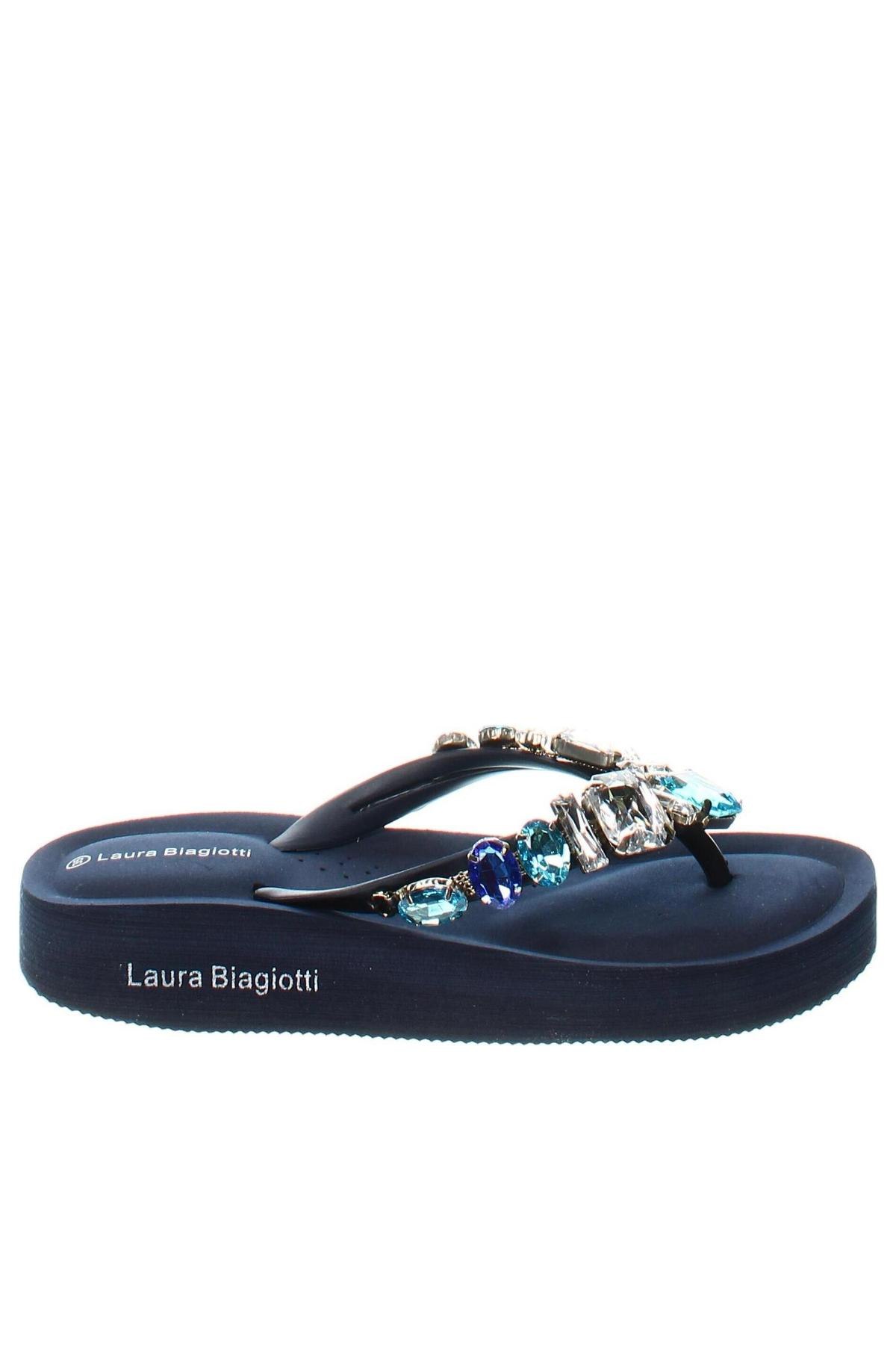 Papuci Laura Biagiotti, Mărime 35, Culoare Albastru, Preț 583,81 Lei