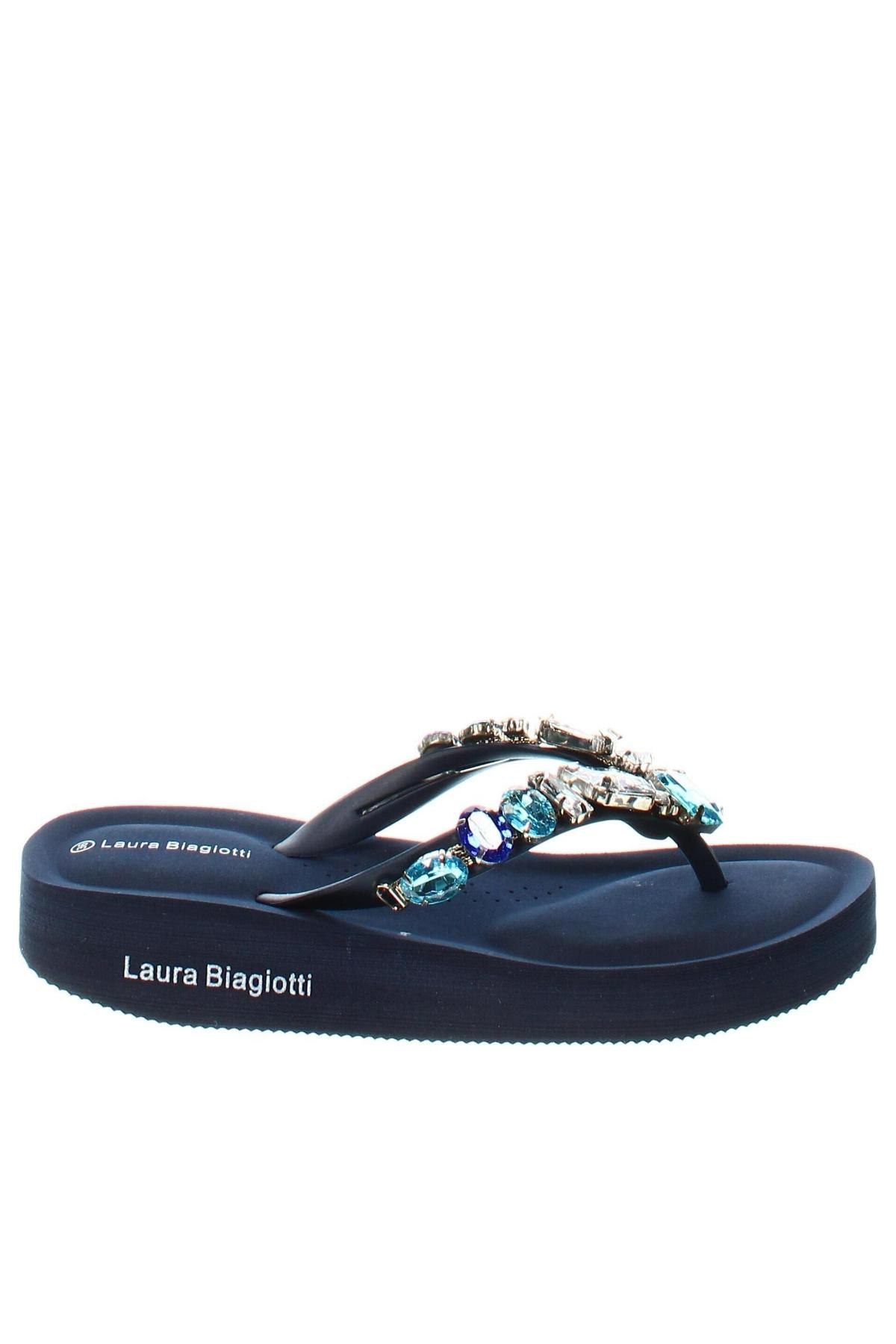 Pantofle Laura Biagiotti, Velikost 36, Barva Modrá, Cena  1 774,00 Kč