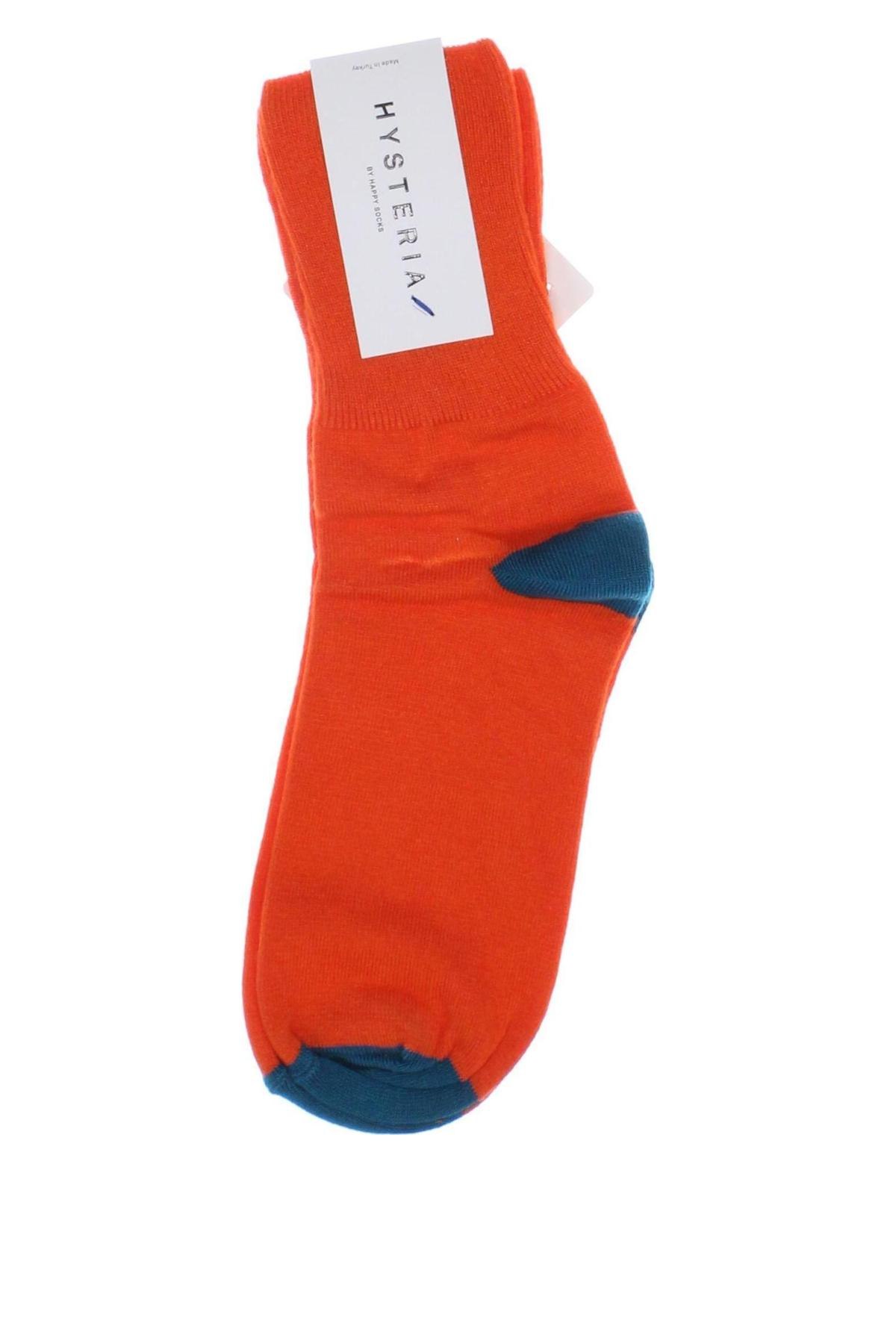 Чорапи Happy Socks, Размер M, Цвят Оранжев, Цена 23,49 лв.