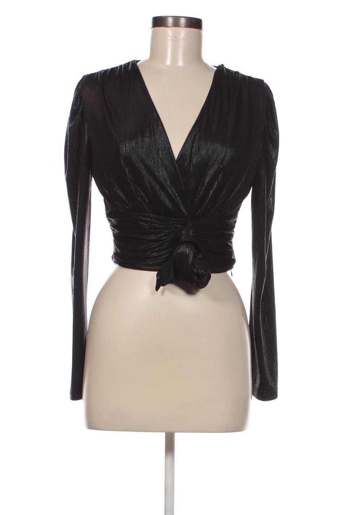 Дамска блуза, Размер S, Цвят Черен, Цена 19,55 лв.