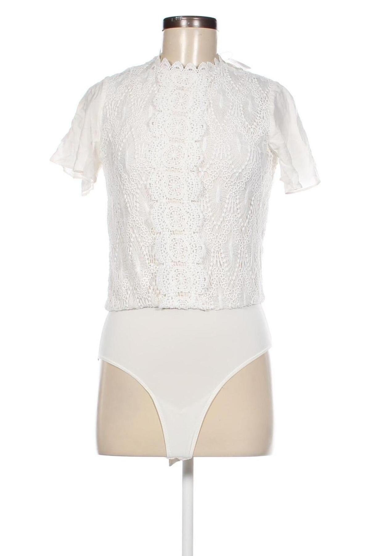 Γυναικεία μπλούζα-Κορμάκι Irl, Μέγεθος XS, Χρώμα Λευκό, Τιμή 15,98 €