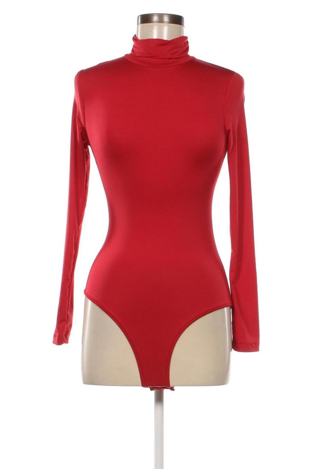 Дамска блуза - боди SHEIN, Размер S, Цвят Червен, Цена 12,40 лв.
