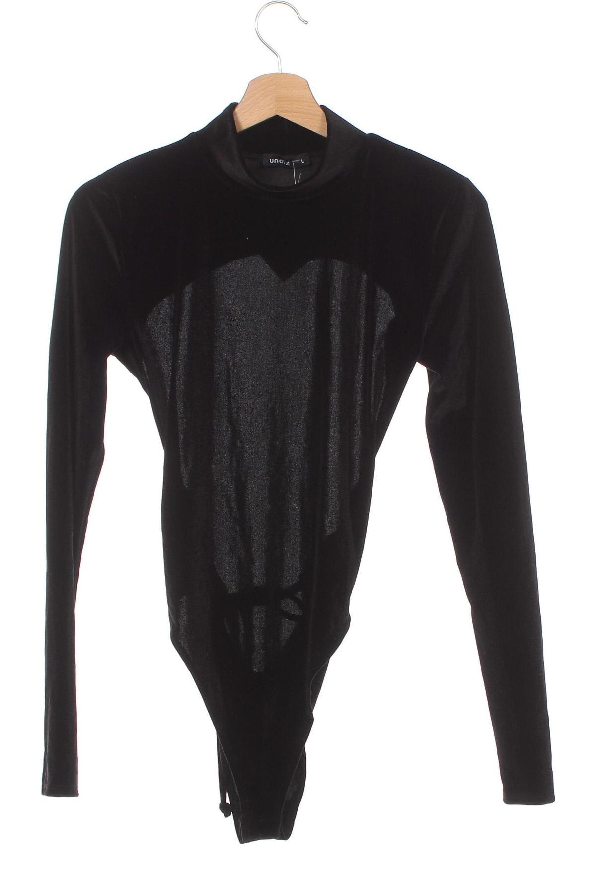 Γυναικεία μπλούζα-Κορμάκι Undiz, Μέγεθος L, Χρώμα Μαύρο, Τιμή 11,91 €