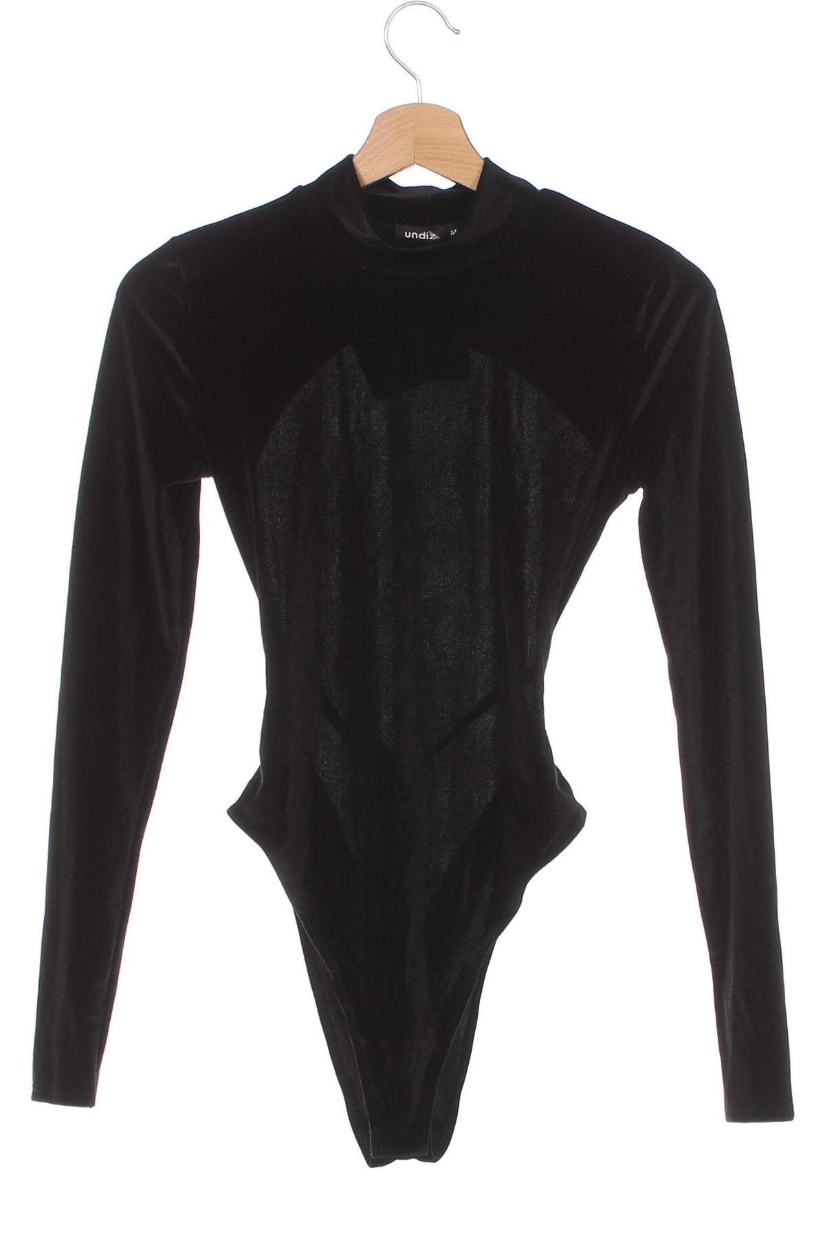 Дамска блуза - боди Undiz, Размер M, Цвят Черен, Цена 11,55 лв.