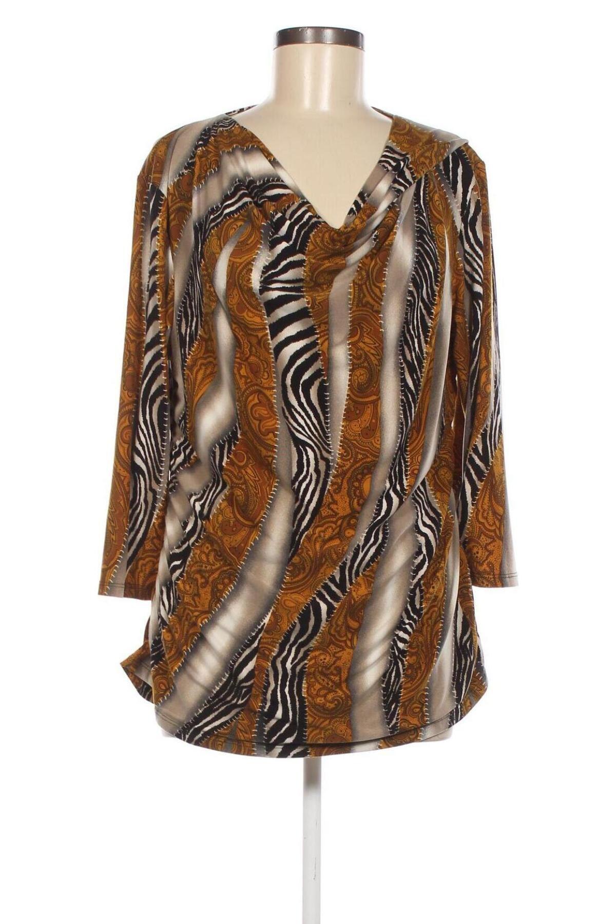 Дамска блуза 2 Biz, Размер L, Цвят Многоцветен, Цена 5,70 лв.