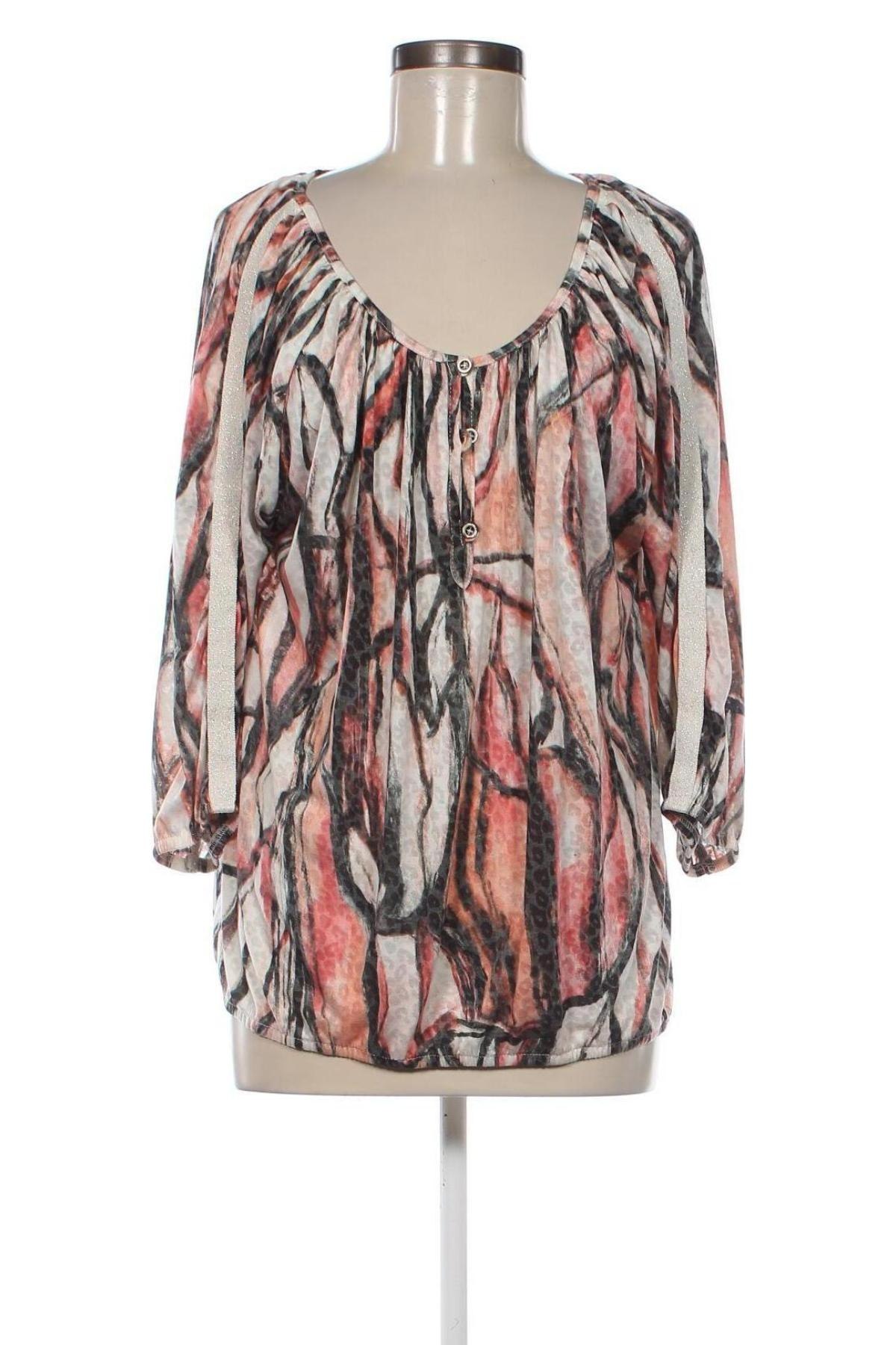 Γυναικεία μπλούζα 2 Biz, Μέγεθος XL, Χρώμα Πολύχρωμο, Τιμή 7,05 €