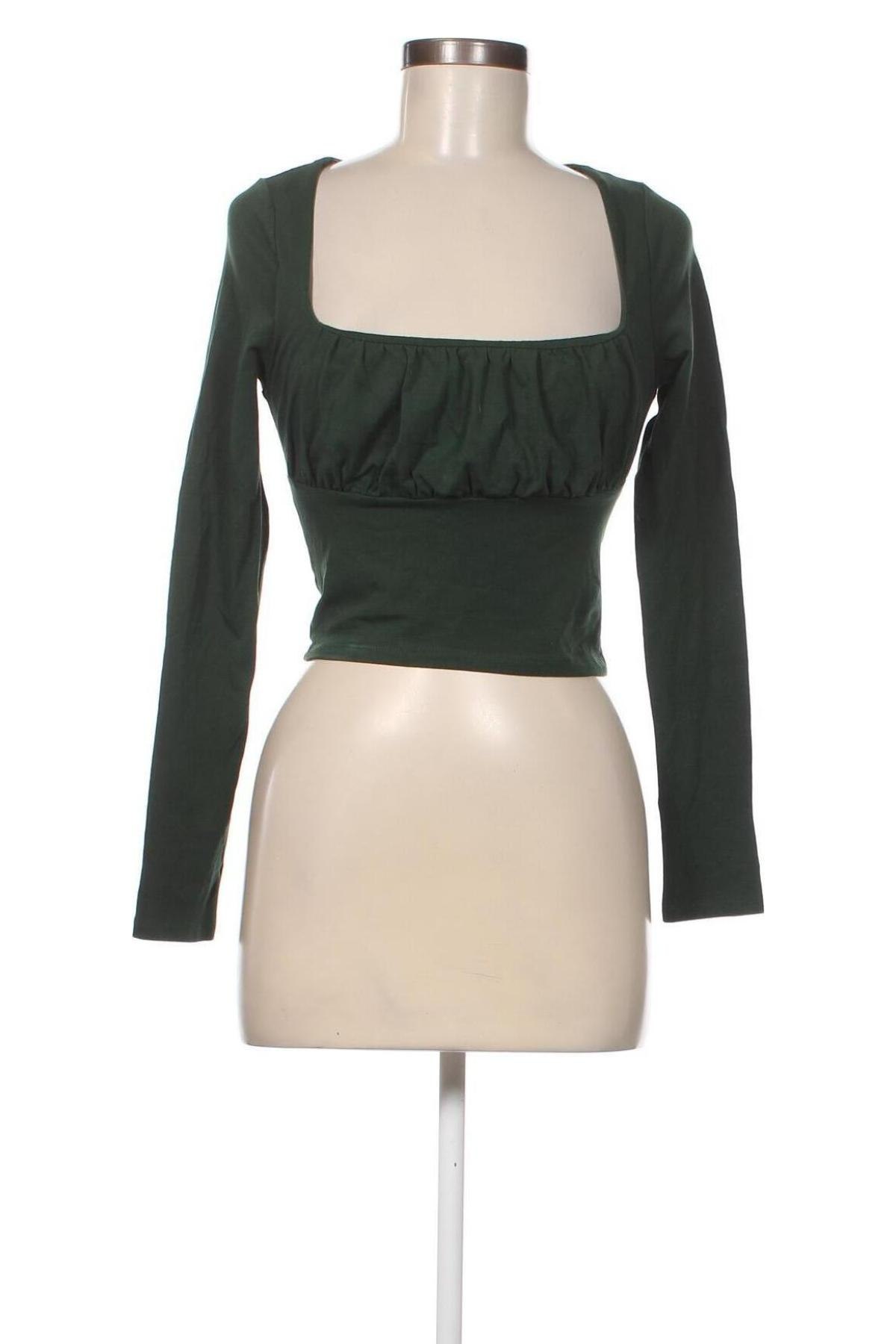 Γυναικεία μπλούζα ASOS, Μέγεθος M, Χρώμα Πράσινο, Τιμή 9,91 €