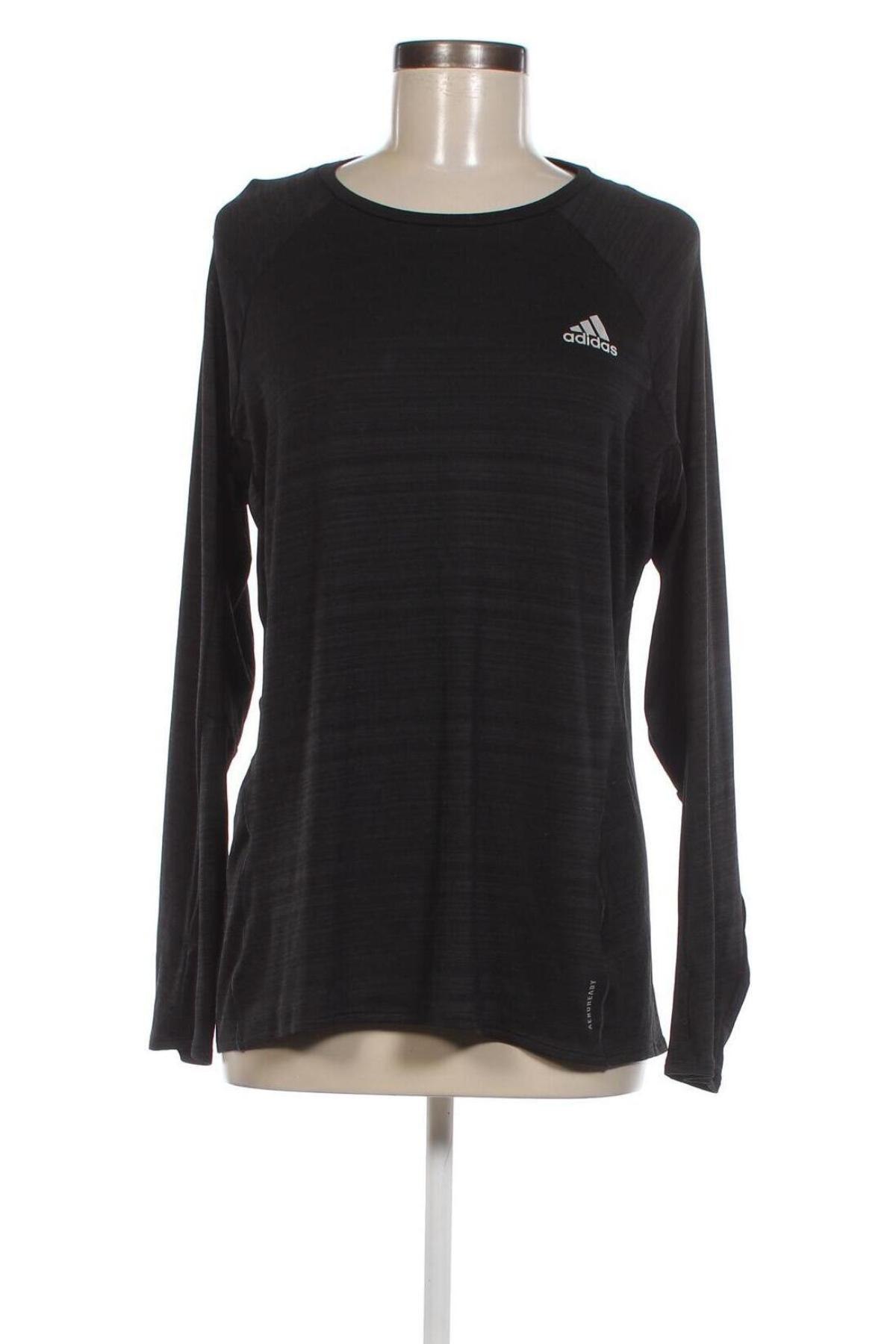 Дамска блуза Adidas, Размер XL, Цвят Сив, Цена 34,00 лв.