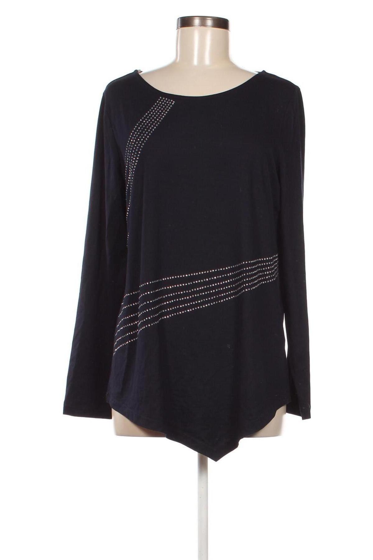 Γυναικεία μπλούζα Alba Moda, Μέγεθος XL, Χρώμα Μπλέ, Τιμή 12,62 €