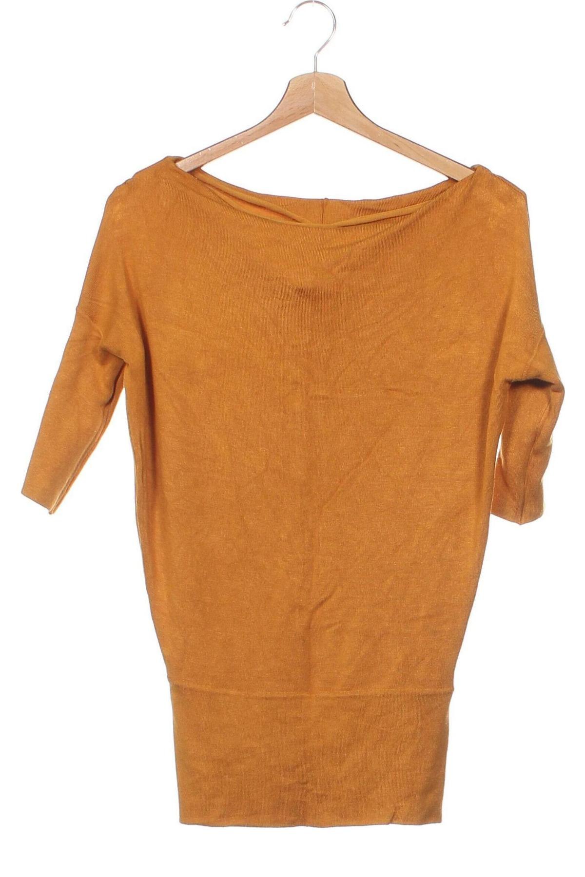Дамска блуза Amisu, Размер XS, Цвят Кафяв, Цена 10,26 лв.