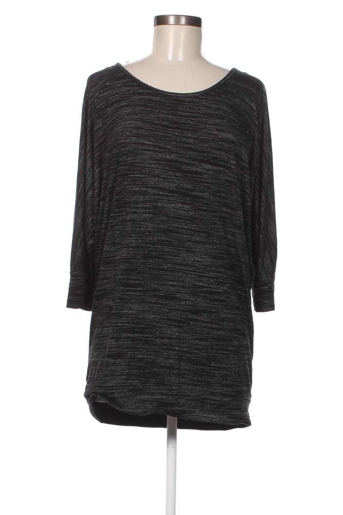 Γυναικεία μπλούζα Amisu, Μέγεθος XL, Χρώμα Γκρί, Τιμή 5,01 €