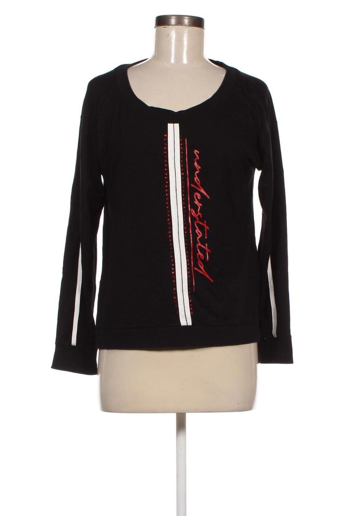 Γυναικεία μπλούζα Amy Vermont, Μέγεθος M, Χρώμα Μαύρο, Τιμή 9,42 €