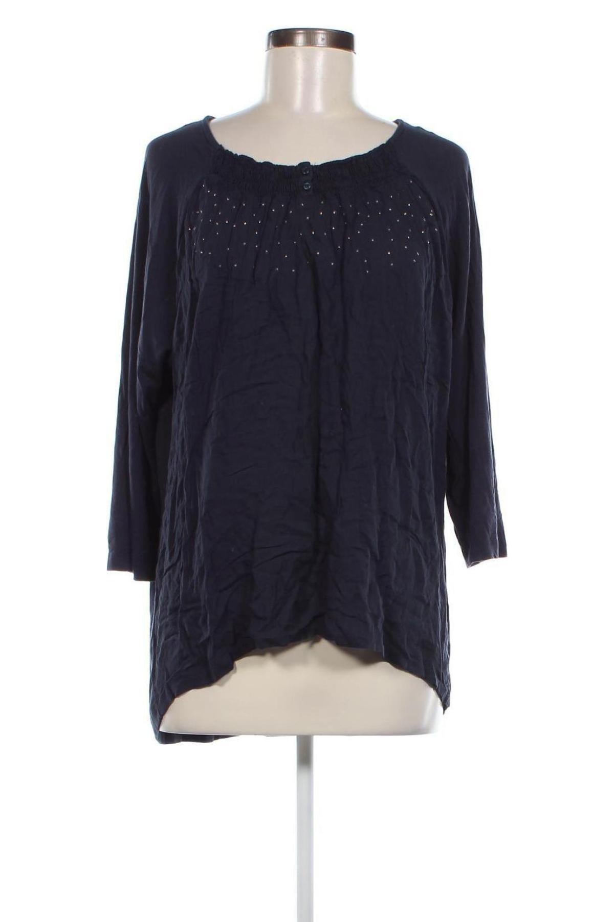 Γυναικεία μπλούζα Bonita, Μέγεθος XL, Χρώμα Μπλέ, Τιμή 2,70 €