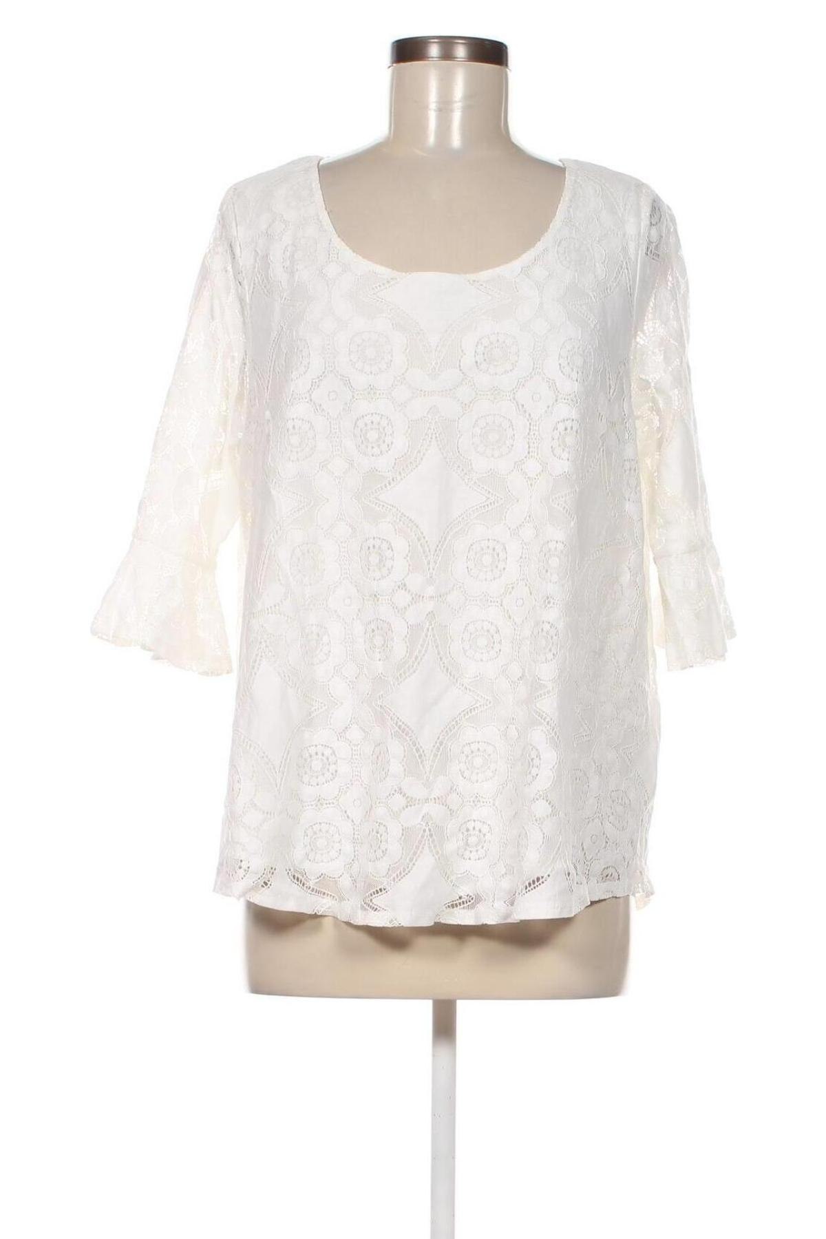 Damen Shirt Bonmarche, Größe XL, Farbe Weiß, Preis 22,54 €