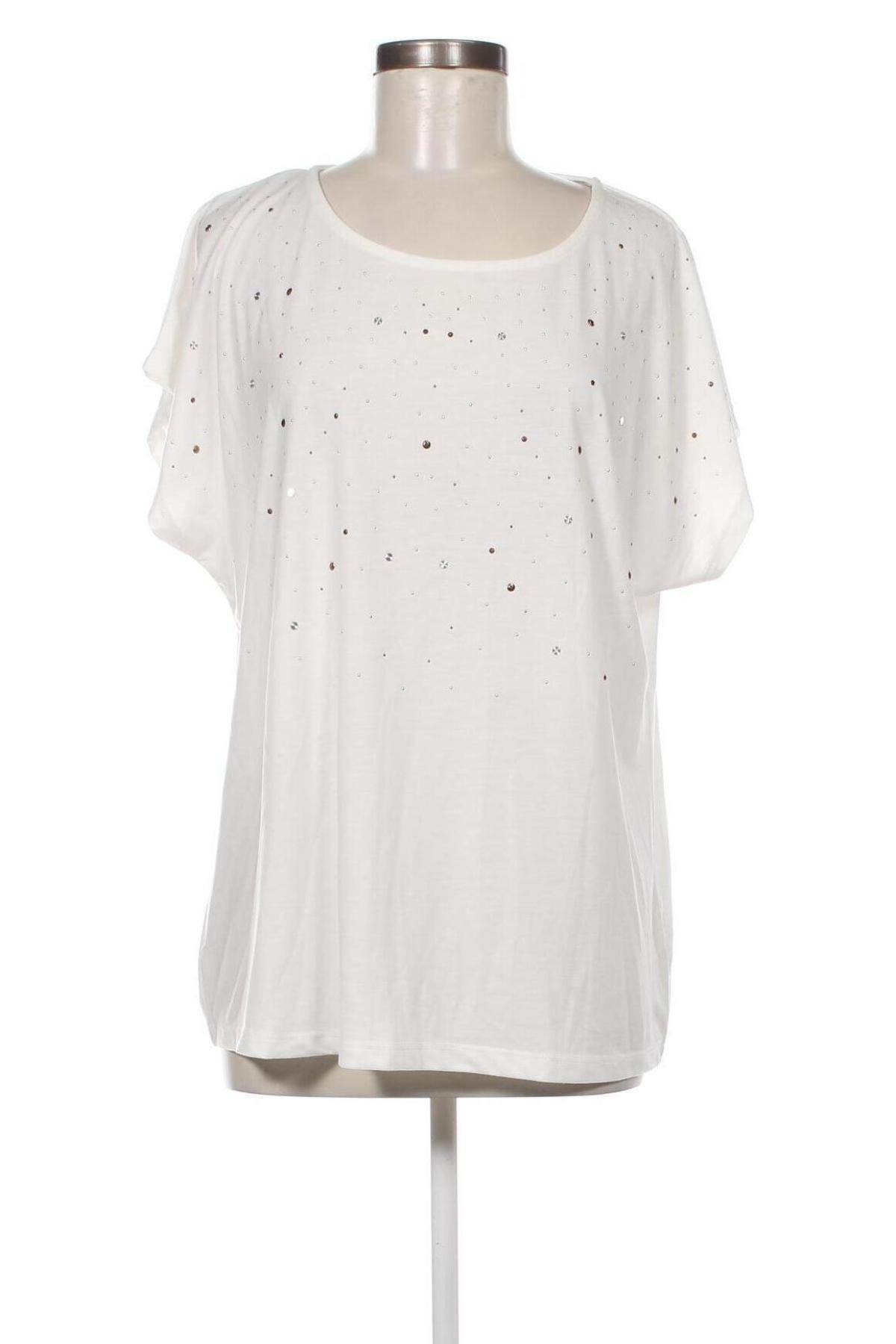 Γυναικεία μπλούζα Bonmarche, Μέγεθος XL, Χρώμα Λευκό, Τιμή 8,54 €